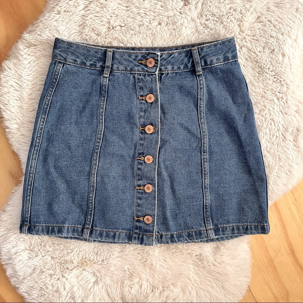 Forever 21 Denim mini Skirt